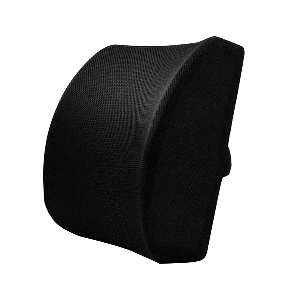 Car Seat Memory Foam Back Support Lumbar Pillow