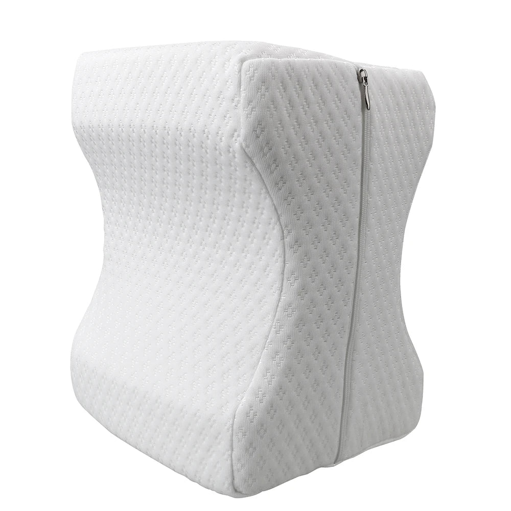 Memory Foam Knee Pillow for Side Sleepers for Orthopedic Sciatica Back