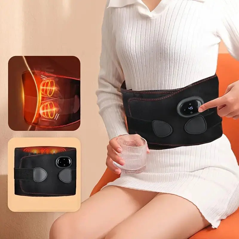 Lumbar Heating Belt Massage Waist Brace