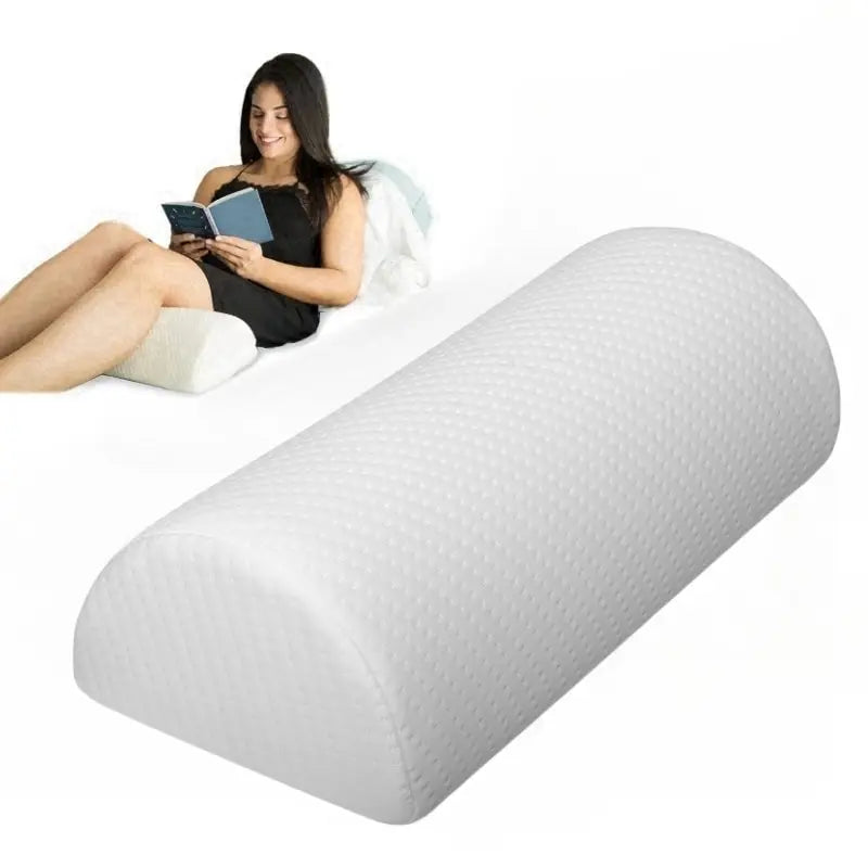 Comfort Bolster Pillow for Legs Back and Head Memory Foam