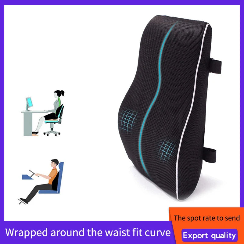 Memory Foam Non-Slip Car Seat Pillow