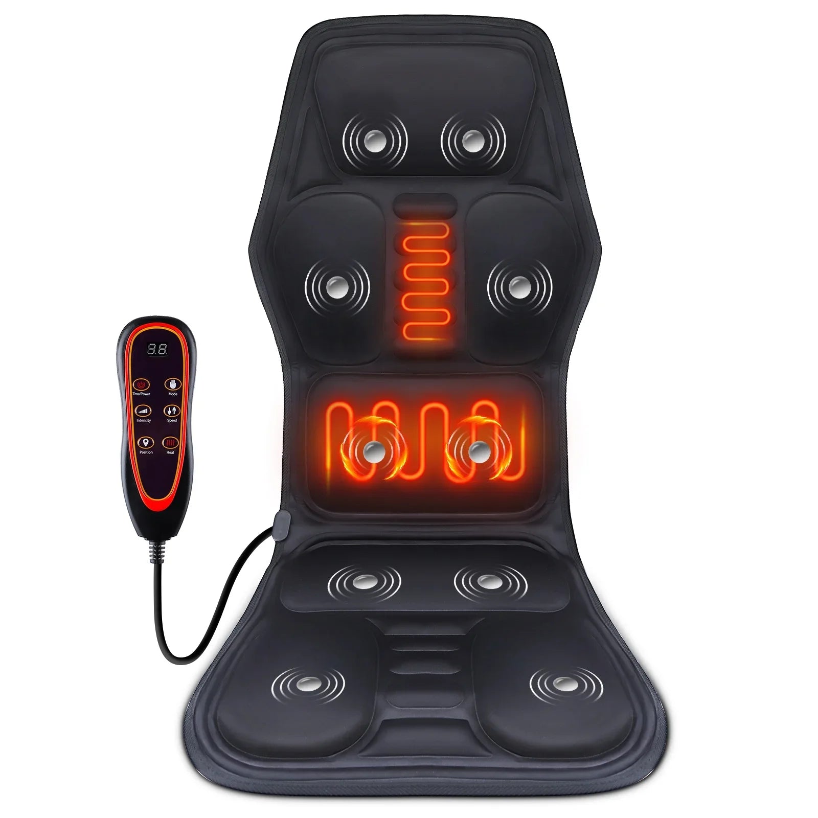 Infrared Massage Chair Cushion Heating Vibrator