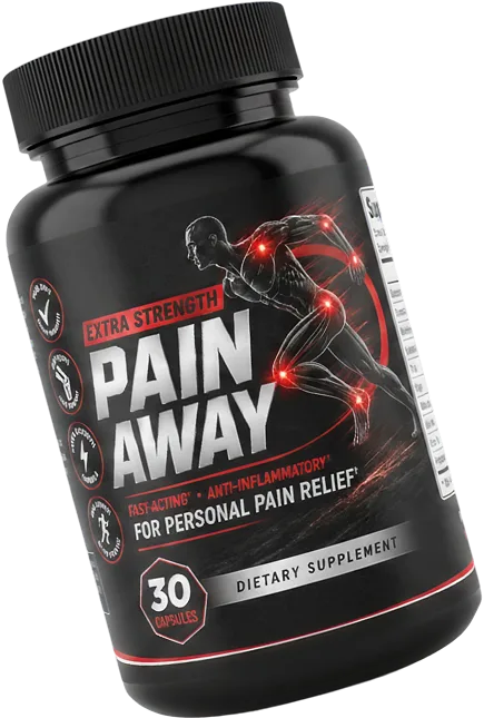 Pain Away Extra Strength joint support supplement bottle